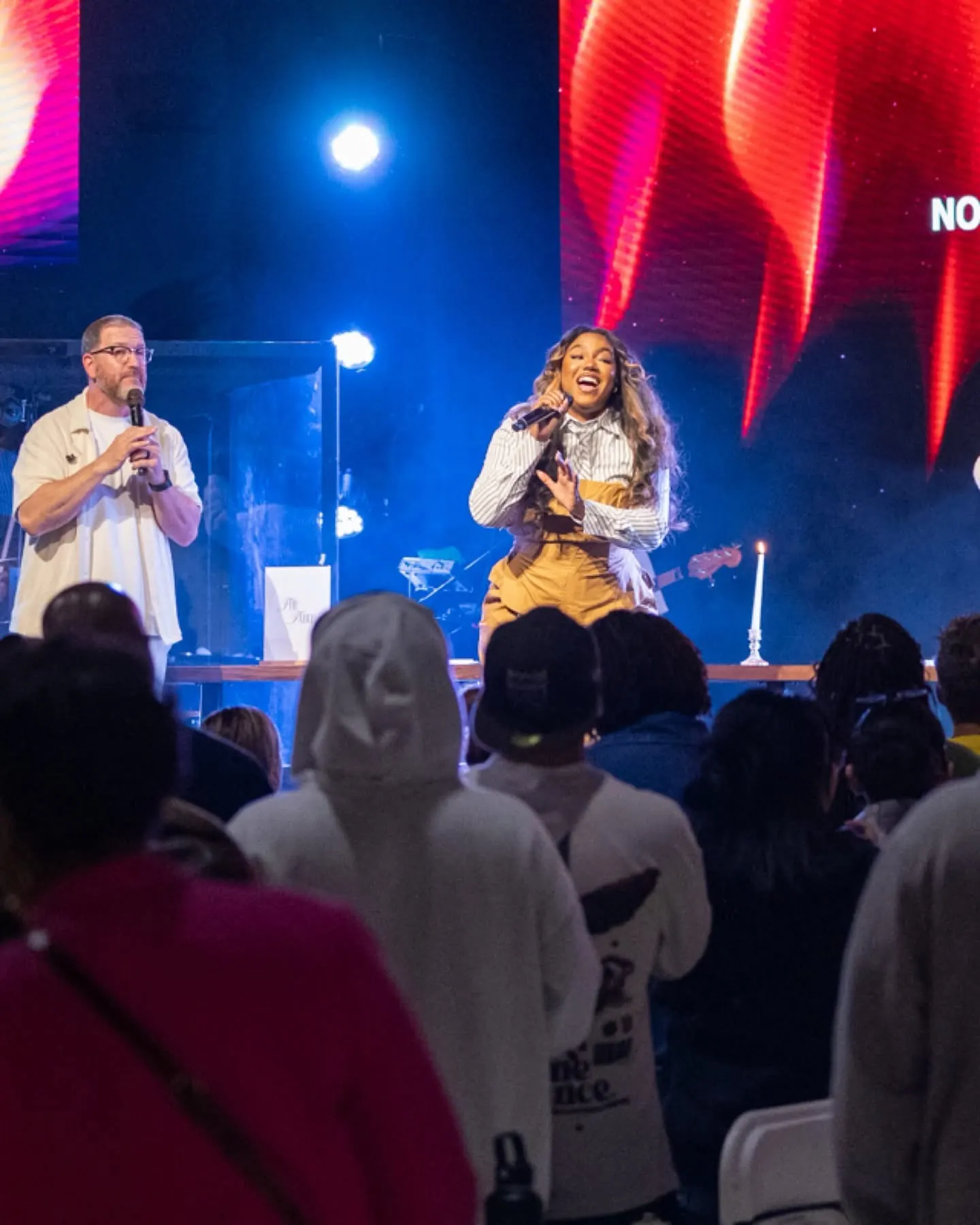Ashlee Young worship leading